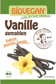 Bio Vegan Wanilia bourbon mielona bezglutenowa 5 g Bio