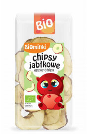Biominki Chipsy jabłkowe bezglutenowe 30 g Bio