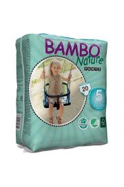 Bambo Nature Pieluchomajtki 5 Junior (12-20 kg) 20 szt.