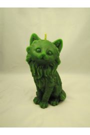 MagoiAgni Zielony Kot - Świeca