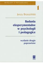 eBook Badania eksperymentalne w psychologii i pedagogice pdf