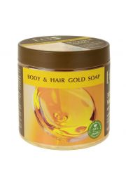 Eco Laboratorie Body & Hair Gold Soap zote mydo do ciaa i wosw 450 ml