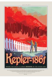 Kepler186f - plakat 61x91,5 cm