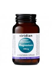 Viridian Magnez 300 mg - suplement diety 30 kaps.