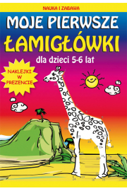 Moje pierwsze łamigłówki dla dzieci 5-6 lat