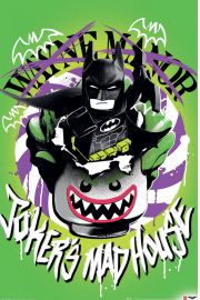 Lego Batman Joker's Madhouse - plakat
