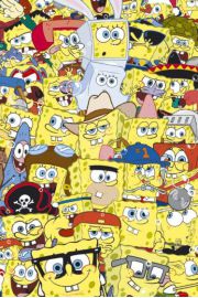 Spongebob Kanciastoporty Przebranie - plakat