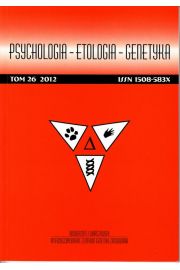ePrasa Psychologia-Etologia-Genetyka nr 26/2012