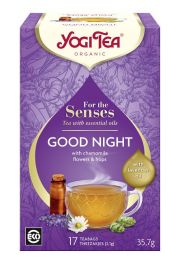 Yogi Tea Herbatka dla zmysw z olejkiem lawendowym (for the senses good night) 17 x 2.1 g Bio