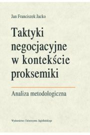 eBook Taktyki negocjacyjne w kontekcie proksemiki. Analiza metodologiczna pdf