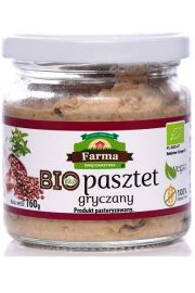 Farma witokrzyska Pasztet wegaski gryczany bezglutenowy 160 g Bio