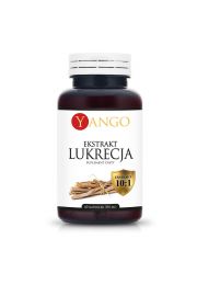 Yango Lukrecja - ekstrakt 10:1 Suplement diety 60 kaps.