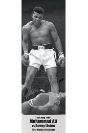 Muhammad Ali vs Liston - plakat 53x158 cm