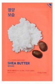 Holika Holika Pure Essence Mask Sheet Shea Butter gboko nawilajca maseczka z ekstraktem z masa shea 20 ml