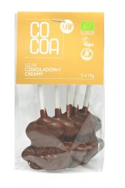 Cocoa Lizaki czekoladowe creamy bezglutenowe 75 g Bio