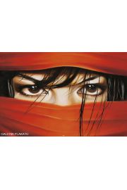 Arabskie Oczy - zmysowy plakat 91,5x61 cm