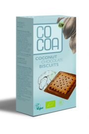 Cocoa Herbatniki z czekolad kokosow 95 g Bio