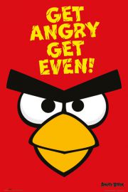 Angry Birds Get Angry Get Even - plakat