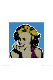 Marilyn Monroe Popart - plakat premium 40x40 cm