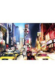 Nowy Jork - Times Square w dzie i w nocy - plakat 91,5x61 cm