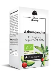 Dary Natury Ashwagandha (520 mg) Suplement diety 60 kaps. Bio