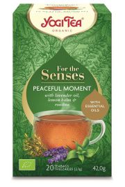 Yogi Tea Herbatka dla zmysw spokj z przyprawami i olejkiem lawendowym (for the senses peaceful moment) 42 g Bio