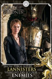 Gra o Tron Cersei Enemies - plakat z serialu 61x91,5 cm