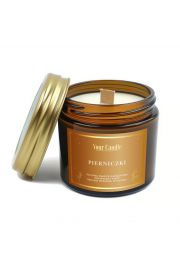 Your Candle wieca sojowa zapachowa z drewnianym knotem pierniczki 120 ml