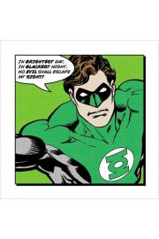 Zielona Latarnia Green Lantern Brightest Day - plakat premium 40x40 cm