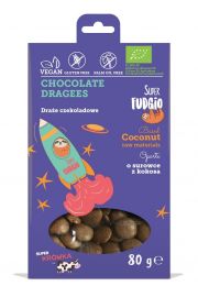 Super Fudgio Drae czekoladowe 80 g Bio