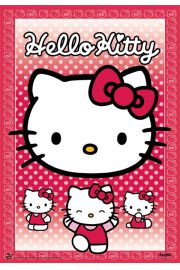 Hello Kitty - plakat 3D 47x67 cm