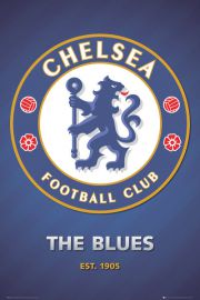 Chelsea Londyn - The Blues - Godo Klubu - plakat