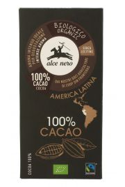 Alce Nero Tabliczka gorzka 100% kakao 50 g Bio
