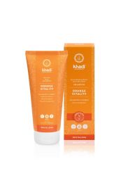 Khadi Orange Vitality Rewitalizujący szampon do włosów Pomarańcza bez SLS 200 ml