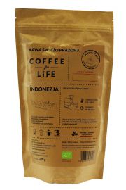 Ale Eko Cafe Kawa 100% arabica ziarnista indonezja 200 g bio