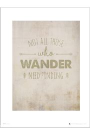 Adventure Wander Finding - plakat premium 30x40 cm
