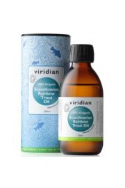Viridian Olej ze skandynawskiego pstrga tczowego w pynie - suplement diety Bio