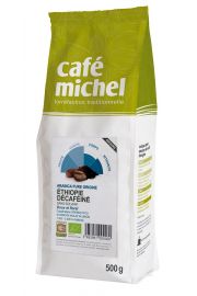 Cafe Michel Kawa ziarnista bezkofeinowa Arabica 100% Etiopia fair trade 500 g Bio