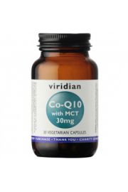 Viridian Koenzym Q10 30mg z MCT Suplement diety 30 kaps.