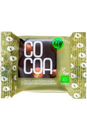 Cocoa Czekolada ciemna 65 % z orzechami laskowymi 25 g Bio