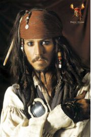 Piraci z Karaibw - Johnny Depp - Jack Sparrow - plakat 61x91,5 cm