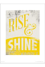 Rise Shine - plakat premium