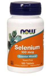 Now Foods Selen 100 mcg Suplement diety 100 tab.