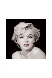 Marilyn Monroe Czerwone usta - plakat premium