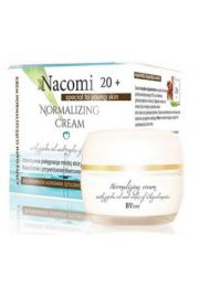 Nacomi Silk Normalizing Cream krem normalizujacy 20+ na dzie i na noc 50 ml