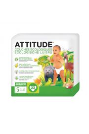 Attitude Little ones, ekologiczne pieluszki dla niemowlt rozm 5 (+12 kg), 22 szt., wyprzedaz