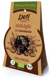 Doti Daktyle w czekoladzie deserowej bezglutenowe 70 g Bio