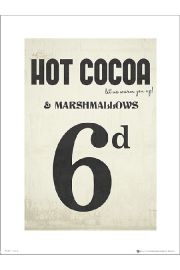 Hot Cocoa Marshmallows - plakat premium 40x50 cm