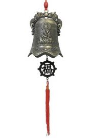 Dzwonek chiski z symbolem szczcia