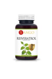 Yango Resveratrol - ekstrakt 50% + piperyna Suplement diety 30 kaps.